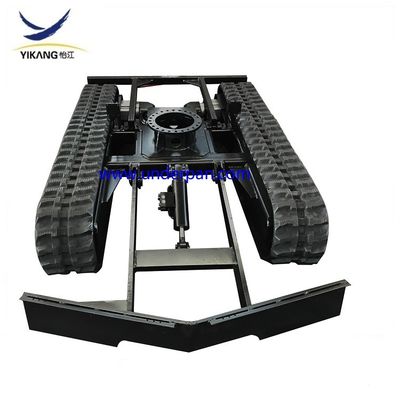 Il fattore costomized 6 tonnellate della pista di sistema di gomma del telaio per il macchinario dell'escavatore
