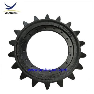 Rullo inferiore della pista del assy MST 1500 del rullo del telaio di gomma della pista dello scaricatore del cingolo