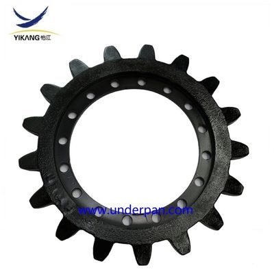 Rullo superiore del trasportatore del assy MST 800 del rullo del telaio di gomma della pista dello scaricatore del cingolo