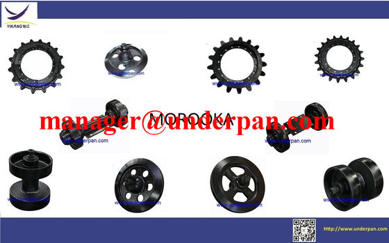 Rullo inferiore della pista del assy MST 300 del rullo del telaio di gomma della pista dello scaricatore del cingolo dal produttore della fabbrica