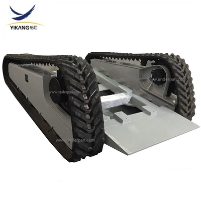 Sistema di gomma del telaio della pista del cingolo disponibile di OEM&amp;ODM 3-10 tonnellate per i pezzi di ricambio idraulici dell'ascensore del ragno
